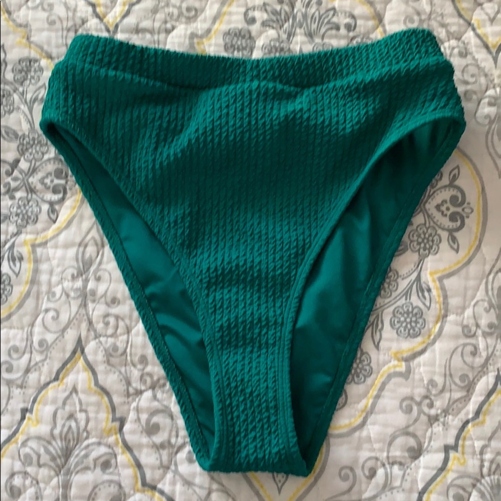 Blue / teal highwaisted bikini bottom